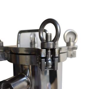 Carcasa de filtro de bolsa Equipo de purificación de filtro de agua de bolsa de filtro de acero inoxidable 304 - Product Image 5