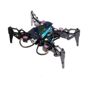 Kit scientifique éducatif STEAM pour robot quadrupède Raspberry Pi avec caméra WiFi et carte de développement vidéo IA - Product Image 2