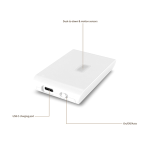 Banqcn nhà vệ sinh USB LED thông minh tự động ngày cảm biến không dây ánh sáng ban đêm với cảm biến chuyển động cho phòng ngủ - Product Image 3