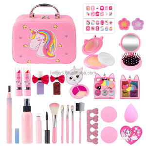 Kit Trucco per Bambine, Gioco di Ruolo, Set Cosmetico con Fiori, Regalo di Trucco per Bambini - Product Image 6
