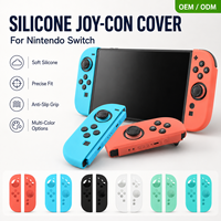 Casing Pelindung JoyCon Generasi Switch2 untuk Kontroler Nirkabel, Multiwarna Opsional, Tekstur Buram, Silikon Lembut