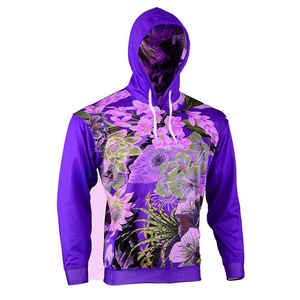 Sudadera con Capucha Personalizada con Estampado por Sublimación para Hombre y Mujer, Sudadera con Estampado Completo, Ropa Deportiva Urbana, Equipo Deportivo, OEM al por Mayor - Product Image 1