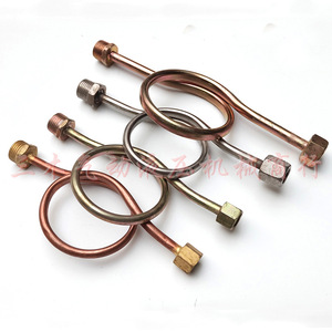 Stainless Steel Pressure <b>Gauge</b> Bend 1mm Nominal Diameter Internal External <b>Thread</b> Buffer Tube For Pressure <b>Gauges</b> - Product Image 1