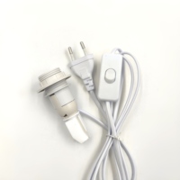 Douilles de lampe E27, E12, E14, Prise EU, Prise US, Prise UK, Prise australienne, Interrupteur 303, Câblage, Accessoires d'éclairage LED