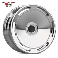 Jantes en alliage forgé monobloc de 18, 19, 20, 21, 22, 23 pouces, style disque concave profond pour Rolls Royce, Maybach, Mercedes Benz