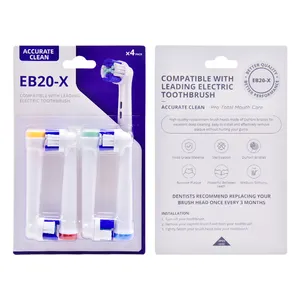 工場で売れ筋のEb20Xブラシヘッド交換用歯ブラシヘッドは電動歯ブラシに適合