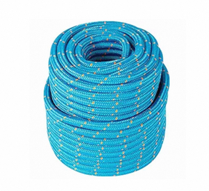 Cuerda de algodón trenzado natural Cuerda de Manila trenzada gruesa Cuerda de poliéster <span class=keywords><strong>doblemente</strong></span> trenzada para embalaje - Product Image 2