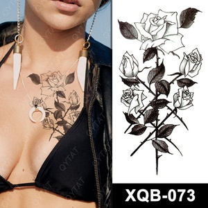 Autocollants de maquillage corporel pour hommes et femmes, personnalisés en usine, OEM, haute qualité, longue durée, lavables, <span class=keywords><strong>acheter</strong></span> des tatouages temporaires personnalisés, imperméables - Product Image 4