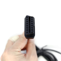 Cable de prueba de contraseña para llave inteligente Toyota Tenda N51, OBD2 de 16 pines J1962, adaptador programador de llaves con fusible 4A 8A