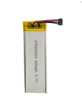 Baterai Lithium Ion Polimer Semi Solid State 3.7V Keamanan Tinggi 800-900mAh Bersertifikasi CE 500 Siklus untuk Speaker Bluetooth