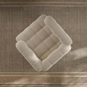 Canapé-lit multifonctionnel de style crème, chaise longue pour petit appartement, balcon, détente, salon, canapés - Product Image 6