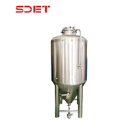 Vase de Fermentation de Bière sous Pression en Acier Inoxydable de 200L