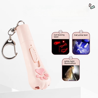 Pointeurs laser en forme de patte de chat, lampes de poche LED, stylo pointeur laser, jouet laser pour chat, jouet interactif pour chat