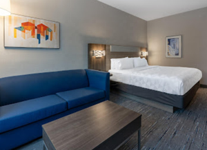 HIE <span class=keywords><strong>Holiday</strong></span> Inn Express Formula Blue 2.0 Muebles de Dormitorio para Hotel/<span class=keywords><strong>Motel</strong></span> Fabricante Profesional de Muebles para Hoteles - Product Image 2