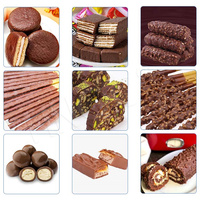 HNOC Machine automatique pour enrobage de biscuits et de chocolat en bâton de gaufrette pour beignets et chocolat Prix