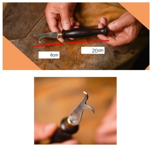 Herramienta profesional Goodyear Welt para ranurar cuero, herramienta de costura para calzado, cortador de canales para reparación de zapatos, herramienta de sastrería. - Product Image 6
