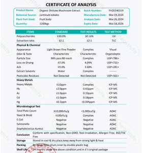 Healthife di alta qualità <span class=keywords><strong>Shiitake</strong></span> Lentinus Edodes(<span class=keywords><strong>Shiitake</strong></span>) polvere di funghi <span class=keywords><strong>Shiitake</strong></span> in polvere - Product Image 4