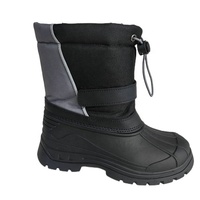 Nouvelles bottes de randonnée d'hiver antidérapantes noires à faible MOQ, bottes de neige imperméables Solomon, bottes de neige amortissantes Columbia
