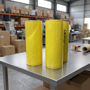 Film étirable en PVC, film plastique transparent, film d'emballage, rouleau avec coupe-film pour l'emballage alimentaire - Product Image 1