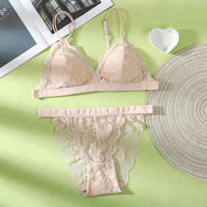 Женский кружевной Ультратонкий комплект без подкладки - Product Image 5