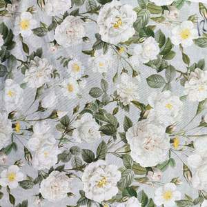 Nouvelle tendance 100% lin 40S 150gsm pivoine fleur Floral personnalisé numérique imprimé femmes robes doux rideaux canapés filles garçons - Product Image 6