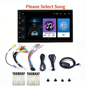 เครื่องเล่นมัลติมีเดียไร้สาย CarPlay ระบบ Android IOS ขนาด 7/9/10 นิ้ว หน้าจอสัมผัส HD พร้อมระบบนำทาง GPS บลูทูธ WIFI กล้องมองหลัง รถยนต์ เครื่องเล่น MP5 - Product Image 6