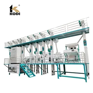 KODI MTP30T Best Selling Integrated Automatic Rice Milling And Polishing Machine