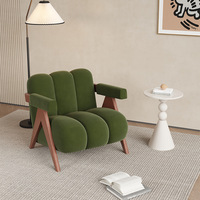 Chaise de salle à manger, de salon ou de bureau, style nordique minimaliste moderne, best-seller, rembourrée en coton, pour hôtel, salon ou réception.