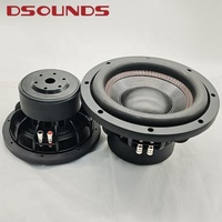 Haut-parleur de caisson de basses de 8 pouces pour système audio de voiture, double 4 OHM, haut-parleur de caisson de basses de voiture, double aimant et double bobine mobile de 2 pouces pour système audio de voiture