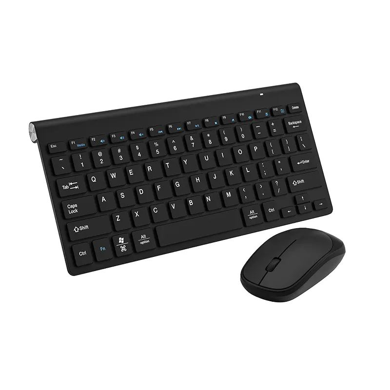 OEM cheap Hot Selling Ultra-thin 2.4G wireless game keyboard and mouse combo for mac iPad Android computers