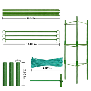 Piante a traliccio ad arco da giardino alte 6.9 piedi per piante a gabbia di Rose da giardino per piante in vaso - Product Image 3