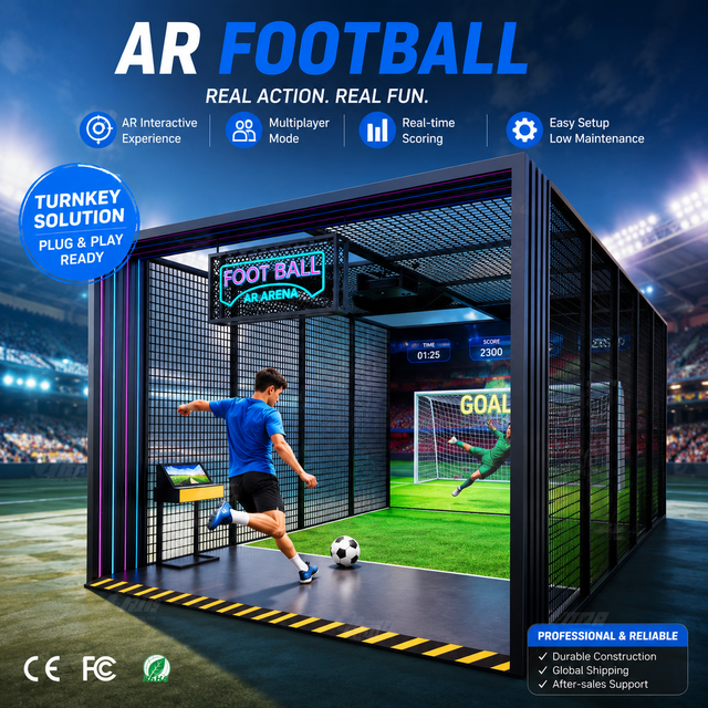 Indoor Soccer Training Equipment with Hologram Projector Interactive Games for Football Sport Center Court Equipment