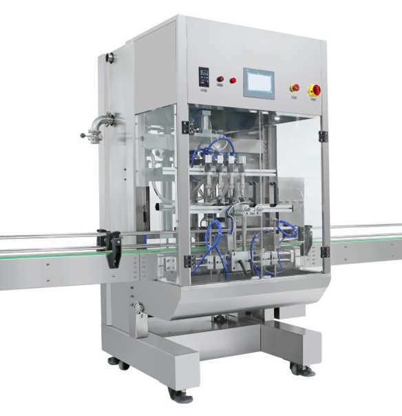 Автоматическая машина для розлива антисептической жидкости