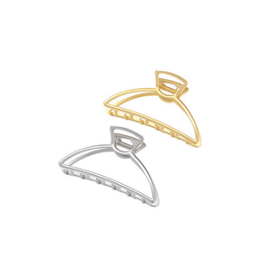 Pinza de pelo tipo D Angelina de 7.5 cm, pinza metálica para el cabello, accesorios para el cabello para mujeres - Product Image 1