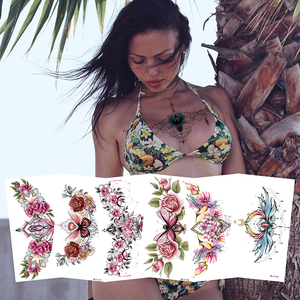 รอยสักชั่วคราวแบบติดตัว แฟชั่น ติดทนนาน กันน้ำ แบบสั่งทำได้ - Product Image 1