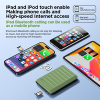 Productos en Oferta, Adaptador de Tarjeta SIM IKOS K7S para iPhone, Compatible con 4G, Permite el Uso Simultáneo de Internet Ikos