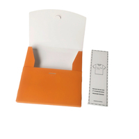 Boîte en carton kraft personnalisée de haute qualité pour t-shirts, écharpes, chaussettes, emballage de t-shirts, boîte enveloppe avec logo