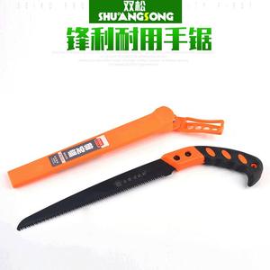 Scie à main traditionnelle taïwanaise 270 mm, lame en acier à haute teneur en carbone, manche orange et noir avec sac de protection pour arbres fruitiers et travail du bois - Product Image 5