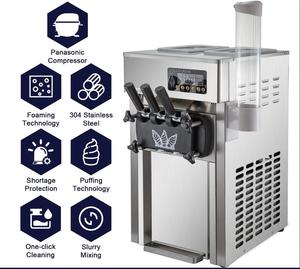 Máy Bán Kem Mềm Hương Vị A168 2 + 1 Máy Làm Kem Tự Động - Product Image 2