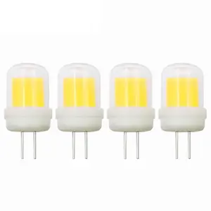 DC12V 또는 AC 110V COB1511 2.5W G4 할로겐 캡슐 전구 교체 LED 램프