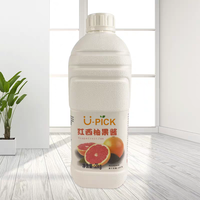 Chinees gemaakt hoogwaardig 2KG grapefruit fruitsap jam puree in doos, speciale fruitsmaak siroop voor desserts & dranken