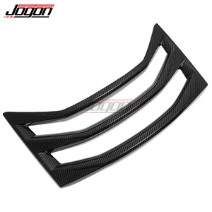 Pour Chevrolet <span class=keywords><strong>Corvette</strong></span> C8 Stingray sport tissu en Fiber de carbone hayon arrière évent couverture garniture voiture accessoires - Product Image 2