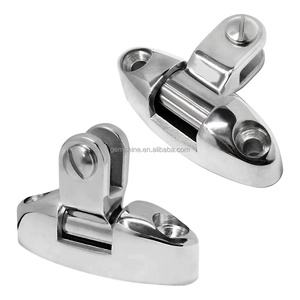 Accessoires de charnière de pont en acier inoxydable marin en gros pour bâche de bateau à voile, à dégagement rapide, 180 degrés, pour guide-cordage de proue - Product Image 3