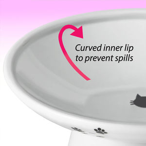 OT ALE Cat OOD ater Owl levado erervical Pine rotrotection et eeding Owl Xtra IDE aaized Cat Food Owl - Product Image 5