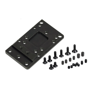Plaque adaptatrice universelle en acier pour lunette Red <span class=keywords><strong>Dot</strong></span> avec fixation en queue d'aronde pour Glak - Product Image 2