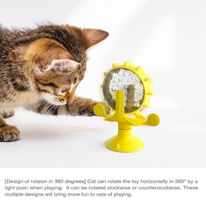 Интерактивная игрушка для медленных кормушек для котят, маленьких собак, щенков, лакомства с протекающей вращающееся колесо, забавная коробка, аксессуары для упаковки кошек - Product Image 5