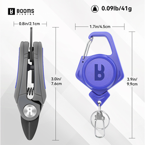Alicates de Pesca Profesionales para Atado de Moscas, Tijeras de Acero Inoxidable para Cortar Líneas de Pesca con Cordón Retráctil - Product Image 6