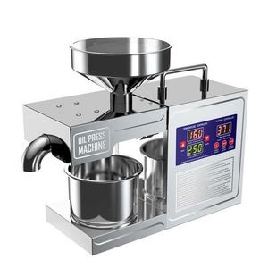 Automatic Mini Screw Peanut Soya Bean Oil Press Industrial Small Sesame Oil Extractor Oil <strong>Filter</strong> Made - Product Image 1