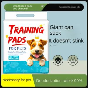 Almohadilla de carbón de bambú para orinar de mascotas, bloqueo de agua grueso, entrenador antifiltración a prueba de fugas, Material de PE desechable para entrenamiento de perros y gatos - Product Image 2