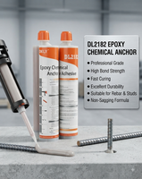 Colle époxy d'ancrage pour la construction, rapports 5:1 et 3:1, adhésif époxy de marque Dely pour le placement de barres d'armature, support OEM